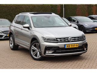 Volkswagen Tiguan 2.0 TSI 4Motion Highline 3x R-line / NL Auto! / 1e Eign. / Trekhaak / Panoramadak / 360Camera / 19'' / Dodehoek / Navigatie / Stoelverwarming / ACC / DAB