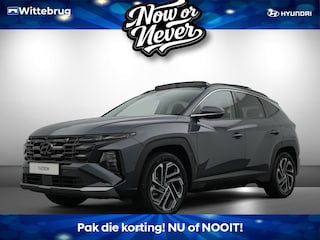 Hyundai Tucson 1.6 T-GDI PHEV Premium Sky 4WD Plug-In Hybride met Panorama Schuifdak, Lederen bekleding, Navigatie en Stoelverwarming Uit voorraad leverbaar!