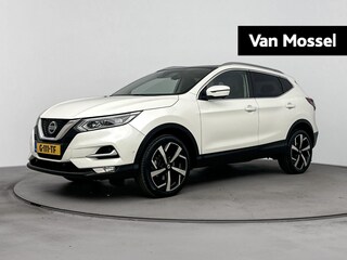 Nissan Qashqai 1.3 DIG-T Tekna 140PK | Trekhaak | Navigatie | Panoramadak | 360 Graden Camera | Half-Lederen Bekleding | Climate Control | Stoel- en Voorruitverwarming