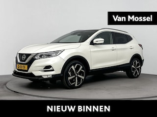 Nissan Qashqai 1.3 DIG-T Tekna 140PK | Trekhaak | Navigatie | Panoramadak | 360 Graden Camera | Half-Lederen Bekleding | Climate Control | Stoel- en Voorruitverwarming