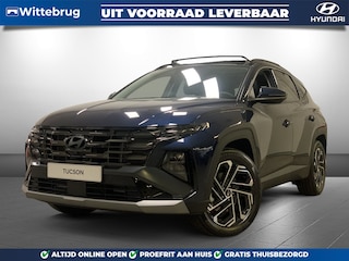 Hyundai Tucson 1.6 T-GDI PHEV Premium Sky 4WD Plug-In Hybride met Panorama Schuifdak, Lederen bekleding, Navigatie en Stoelverwarming Uit voorraad leverbaar!