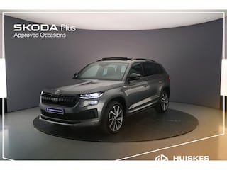 Skoda Kodiaq Sportline Business 1.5 TSI 150pk DSG Automaat Trekhaak, Panoramadak, Adaptive cruise control, LED matrix koplampen, Achteruitrijcamera, Elektrische achterklep