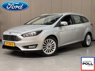 Ford Focus 125pk Titanium Navi Climat Voorruitverwarming Cruise Parking pack Wagon Dealeronderhouden