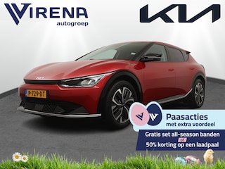 Kia EV6 Plus 77.4 kWh Apple Carplay/Android Auto -Cruise Control - Dodehoekdetectie - Navigatie - Stuur/Stoelverwarming - Achterbank Verwarming - Warmtepomp - Fabrieksgarantie 02-2029
