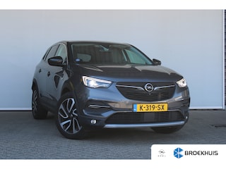 Opel Grandland X 1.2 Turbo Ultimate | Camera | Lederen bekleding | Navigatie | Stoel- & stuurverwarming | Comfortstoelen | LED |