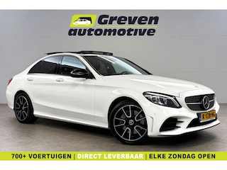 Mercedes-Benz C-klasse 300 e AMG Plug In Premium Plus Pack | Pano | Sfeer | Burmester | Memory | 360° | HuD | Virtual | Trekhaak