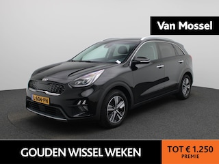 Kia Niro 1.6 GDi DynamicPlusLine | Automaat | Parkeer sensoren | Stoel/Stuur verwarming | Apple carplay | Navigatie | Camera | Leder | Adaptive cruise control | Climate control | DAB |