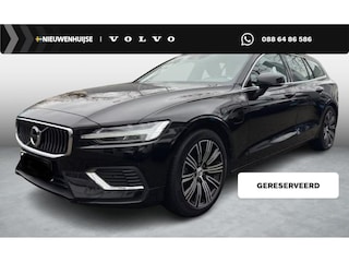 Volvo V60 2.0 T6 Plug-in Hybrid AWD Plus Bright | Long Range | Harman Kardon Audio | Panoramdak | Navigatie | Lederen Bekleding | Trekhaak | Achteruitrijcamera | Elektrische Achterklep | Verwarmde Voorruit |