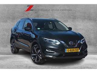 Nissan Qashqai 1.3 DIG-T Tekna | Navigatie | Leer | Stoelverwarming | LED | Pano | Bluetooth | Elek Ramen | NL Auto!! | Nederlandse auto 93336 NAP Panoramadak leren bekleding led