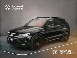 Volkswagen Tiguan Highline 2.0 TSI 190pk 4-Motion DSG Automaat Panoramadak, Lederen bekleding, Black style, 360 camera, Adaptive cruise control, Head up display, DYN audio