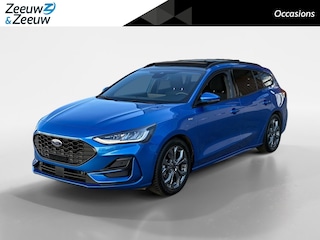 Ford Focus Wagon 1.0 EcoBoost Hybrid ST Line Style | Navigatie | Panorama Dak | Stoel/Stuur/Voorruitverwarming | Apple Carplay / Android Auto | Panorama Dak | Adaptieve Cruise Control | Lichtmetalen Velgen |