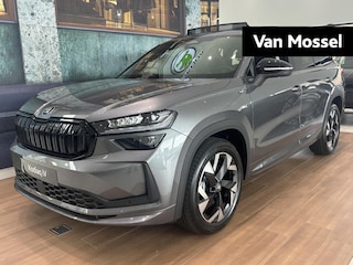 Skoda Kodiaq 1.5 TSI MHEV Sportline Business 7p 150 PK | Automaat | Matrix LED Koplampen | Panoramadak | Verwarmbare voorruit | Navigatie | Apple Carplay/Android Auto | Keyless Entry | Achteruitrijcamera | Climate Control | Adaptive Cruise Control | Parkeersensoren | Elektrische achterklep | Privacy Glass | Stoelverwarming | Lichtmetalen velgen | €3000 inruilpremie! |Direct leverbaar! |