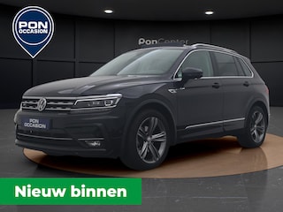 Volkswagen Tiguan 1.4 TSI Highline Business R-line | Pano dak | Trekhaak | Leder | Stoelverwarming | Camera |