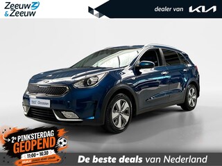 Kia Niro 1.6 GDi DynamicLine Travel Connect | Trekhaak Afneembare Kogel + 13-Polige Stekker| Apple Carplay / Android Auto | Navigatiesysteem | Stoel + Stuurverwarming | Licht + Regensensor | Parkeersensoren + Camera Achter | Cruise control