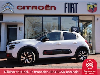 Citroën C3 PureTech 83PK S&S C-Series, Rijklaarprijs | Trekhaak | Camera | Apple Carplay | Lichtmetalen wielen | Parkeersensoren | DAB+