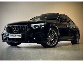 Mercedes-Benz E-klasse AMG 53 4MATIC+ Night Edition Hyperscreen|Panorama dak |Achteras besturing |Softcolse |HUD |Stoelkoeling |3D Burmester |