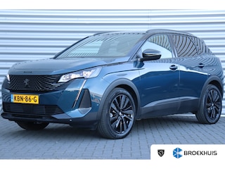 Peugeot 3008 1.2 PURETECH 130PK GT PACK AUTOMAAT / NAVI / LEDER / CLIMA / PDC / 19" LMV / CAMERA / BLACK PACK / KEYLESS / WINTERPAKKET / FULL-LED / 1E EIGENAAR / NIEUWSTAAT !!