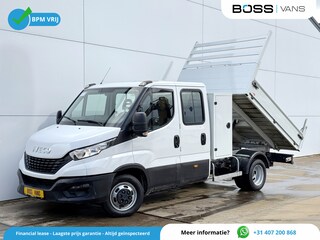 Iveco Daily 35C14 2.3 Kipper Dubbele Cabine Dubbellucht 6 Stoelen Airco Cruise Control Trekhaak Luchtgeveerde stoel