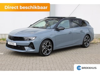 Opel Astra GS - Hybrid | 18" Lichtmetalen velgen bi-colour met grijze accenten, Pentagon | Afneembare af-fabriek trekhaak | Black pack voor het exterieur