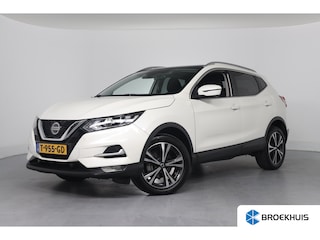 Nissan Qashqai 1.3 DIG-T Business Edition | Automaat! | Trekhaak | 360 Camera | Panorama Dak | Navi | Stoelverwarming | Keyless | Clima | Voorruitverwarming | Lichtmetalen Velgen
