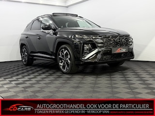 Hyundai Tucson 1.6 T-GDI HEV N Line Sky Pano, 360 Camera, Navi, Head-up display, Memory stoelen, Keyless start, Elektrische achterklep, Stoelverwarming, 5 jaar