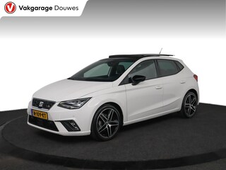 Seat Ibiza 1.0 TSI FR Business Intense | Pano | Virtual Cockpit | Stoelverwarming | Carplay | Navi | Cruise| Camera | PDC | Full Led | 1/2 leder & alcantara