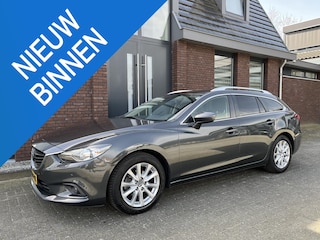 Mazda 6 Sportbreak 2.0 HP Skylease+ AUTOMAAT | BI-XENON | CRUISE CONTROL | TREKHAAK AFN. | NAV | PDC V+A