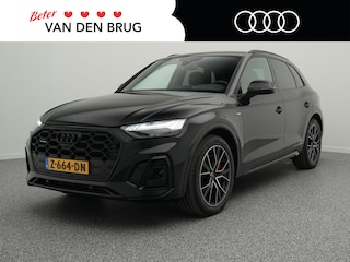 Audi Q5 S-Line 50 TFSI e 299 PK QUATTRO Competition | LED Matrix/ O-Led  | Luchtvering | Leder | Trekhaak | 360 Camera | Adaptieve Cruise Control |