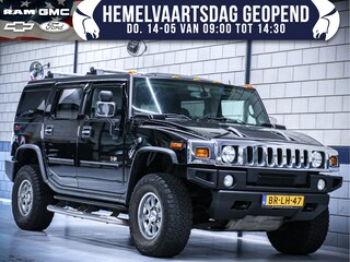 Hummer H2 6.0L V8 | Zwart leder | Schuif Kanteldak | LPG | Groot rijbewijs | Marge