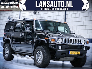 Hummer H2 6.0L V8 | Zwart leder | Schuif Kanteldak | LPG | Groot rijbewijs | Marge