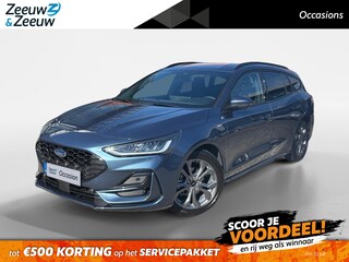 Ford Focus Wagon 1.0 EcoBoost Hybrid ST Line Apple Carplay/Android Auto| Winter Package| 12 maanden Bovag garantie|