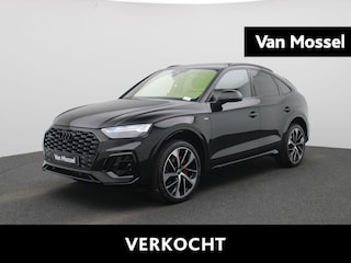 Audi Q5 55 TFSI e S edition 367 PK l Adaptive cruise control l Glazen panoramadak l Bang & Olufsen Premium 3D l Achteruitrijcamera l Elektrisch instel. voorstoelen l Stoelverwarming voor en achter l Head-up display l Climate control l Privacy glas l Lichtpakket plus ambient light l Trekhaak l