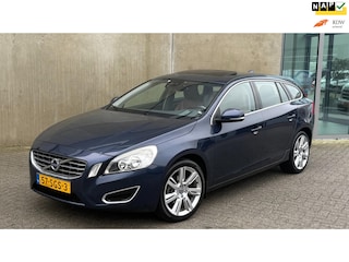 Volvo V60 1.6 T4 180pk AUT 2011 Blauw LEDER|SCHUIFDAK|NAP
