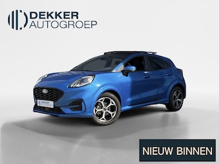 Ford Puma 1.0 EcoBoost Hybrid ST-Line Automaat TREKHAAK I PANORAMADAK I WINTER PACK I DRIVER ASSISTANCE PACK I MATRIX LED-KOPLAMPEN I APPLE CARPLAY / ANDROID AUTO I