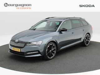 Skoda Superb 1.4 TSi 218 Pk iV Sportline Business | Panoramadak | Adaptive Cruise | Stuur/Stoel Verwarming | CarPlay | 19 Inch | 89.796 Km !!