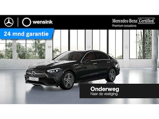 Mercedes-Benz C-klasse 180 AMG Line | Trekhaak | Lederen bekleding | Memory | Digital Light |
