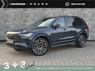 Volvo XC90 2.0 T8 Plug-in hybrid AWD Ultra Black Ed. Exec. | Luchtvering | Geventileerde Nappa lederen stoelen met massage | Bowers en Wilkins Audio | Gelaagd glas | 22" velgen