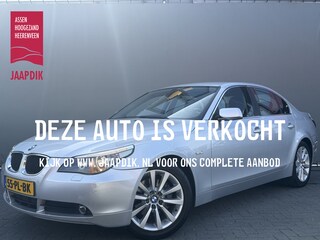 BMW 5-serie BWJ 2004 520i 170 PK Executive AUTOMAAT | ELEKTR. STOELEN | NAVI | AIRCO | CRUISE | LMV