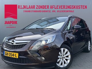 Opel Zafira Tourer BWJ 2015 1.4 141 PK Cosmo TREKHAAK | HALF LEDER | CAMERA | NAVI | CLIMA | CRUISE | LMV | PDC