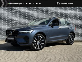 Volvo XC60 Plug-in Hybrid T6 AWD Plus Dark | Long Range | Trekhaak | Panoramadak | Adaptive cruise control | 360 camera | Stoel- en stuurverwarming | Actieve LED koplampen | Verwarmbare achterbank | Standkachel | Dode hoek detectie BLIS | 20 inch velgen | Volledig Volvo dealer onderhouden |