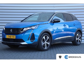 Peugeot 3008 1.2 PURETECH 130PK GT AUTOMAAT / NAVI / LEDER / CLIMA / PDC / 18" LMV / CAMERA / KEYLESS / FULL-LED / ALCANTARA / WINTERPAKKET / ADAPT. CRUISECONTROL / NIEUWSTAAT !!