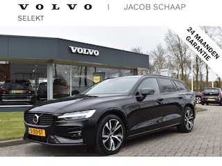 Volvo V60 B4 211PK Automaat Plus Dark | Trekhaak | ACC | Leder | Stoelverwarming | 360 Camera | 18"LMV