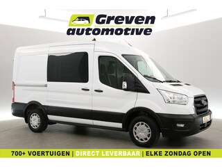 Ford Transit 2.0 TDCI L2H2 | Airco | Camera | Cruise | 3 Zits | 2xSchuifdeur | Trekhaak | Carplay