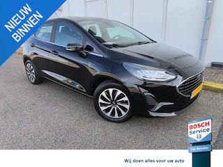 Ford Fiesta 1.0 EcoBoost Hybrid Titanium X DAB, climate en cruise control, led verlichting, navi, carplay, 1e eigenaar