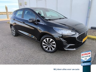 Ford Fiesta 1.0 EcoBoost Hybrid Titanium X DAB, climate en cruise control, led verlichting, navi, carplay, 1e eigenaar