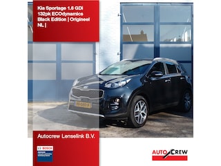 Kia Sportage 1.6 GDi 132pk ECOdynamics Black Edition | Origineel NL |