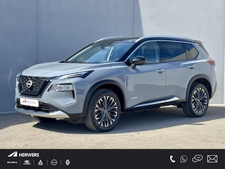 Nissan X-Trail 1.5 e-4orce Tekna 4WD Automaat / 1800 kg Trekgewicht / Fabrieksgarantie tot 07-2028<100.000km / Dealer onderhouden / All Season banden / Head Up Display  / Elektrische achterklep / Adaptief cruise control / Rondomzicht camera /