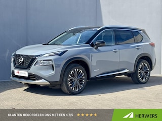 Nissan X-Trail 1.5 e-4orce Tekna 4WD Automaat / 1800 kg Trekgewicht / Fabrieksgarantie tot 07-2028<100.000km / Dealer onderhouden / All Season banden / Head Up Display  / Elektrische achterklep / Adaptief cruise control / Rondomzicht camera /