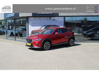 Mazda CX-3 2.0 SkyActiv-G 120 GT-M , Automaat, Trekhaak, Adap.Cruise, Bose, Half Leder, LMV 18 Inch, HUD, PDC, Stuur/Stoelverwarming