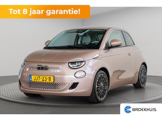 Fiat 500 3+1 La Prima 42 kWh | 8 Jaar Garantie | SOH 100% | Camera | Navigatie | Leder | Parkeersensoren | Navigatie | Climate Controle | Keyless Entry & Start |